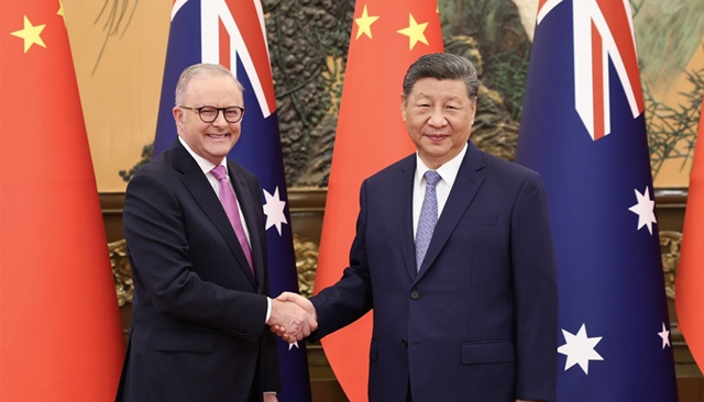 习近平会见澳大利亚总理阿尔巴尼斯